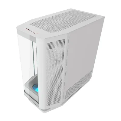 Cougar FV270 RGB Blanco SemiTorre Cristal Curvado templado y Cougar FV270 RGB Blanco SemiTorre Cristal Curvado templado y
