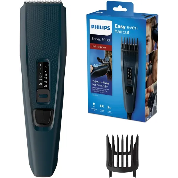 Philips HC3505 Cortapelos Negro