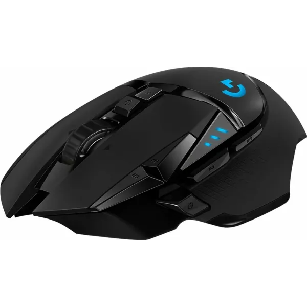Logitech G502 Lightspeed RGB Ratón Gaming, Inalámbrico,11 Botones, Control de peso, Batería Recarg,Hasta 25600 DPI