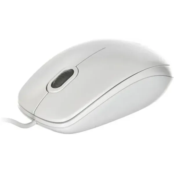 Logitech B100 Ratón Blanco
