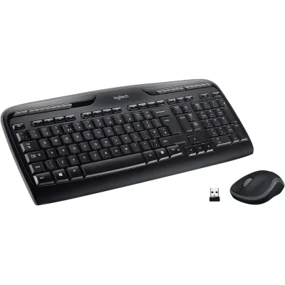 Logitech MK330 Wireless Combo Teclado + Ratón Negros Logitech MK330 Wireless Combo Teclado + Ratón Negros