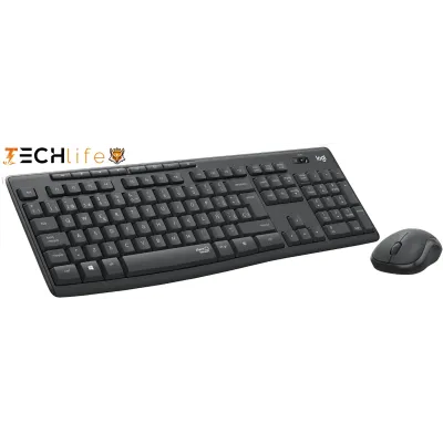 Logitech MK295 Silent Wireless Combo de Ratón y Teclado