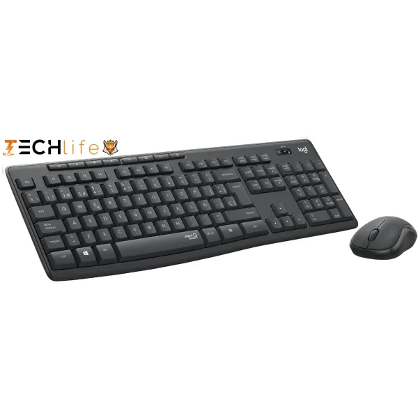 Logitech MK295 Silent Wireless Combo de Ratón y Teclado Inalámbricos