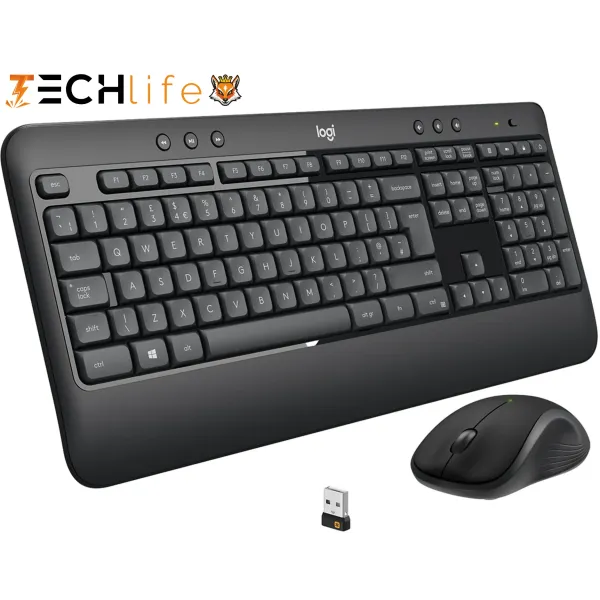 Logitech MK540 Advanced Kit Teclado y Ratón Inalámbrico USB