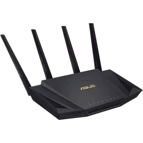 ASUS RT-AX58U Router AX3000 WiFi 6,MU-MIMO y OFDMA. Dual 5Ghz Sistema AiMesh 