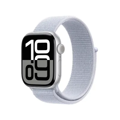 Apple Watch Series 10 GPS 42mm Caja Aluminio Plata con Correa