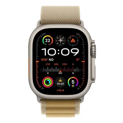 Apple Watch Ultra 2 GPS + Cellular 49mm Caja Natural Titanio Apple Watch Ultra 2 GPS + Cellular 49mm Caja Natural Titanio