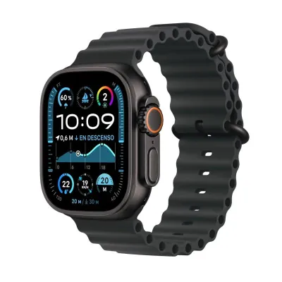 Apple Watch Ultra 2 GPS + Cellular 49mm Caja Negra Titanio con Apple Watch Ultra 2 GPS + Cellular 49mm Caja Negra Titanio con