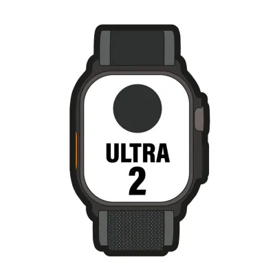 Apple Watch Ultra 2 GPS + Cellular 49mm Caja Negra Titanio con Apple Watch Ultra 2 GPS + Cellular 49mm Caja Negra Titanio con