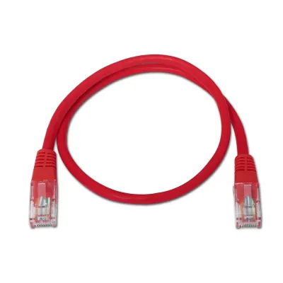 Aisens Cable de Red RJ45 Cat.6 UTP AWG24 0.5m Rojo Aisens Cable de Red RJ45 Cat.6 UTP AWG24 0.5m Rojo