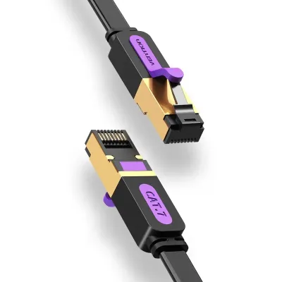 Cable de Red RJ45 STP Vention ICABG Cat.7/ 1.5m/ Negro Cable de Red RJ45 STP Vention ICABG Cat.7/ 1.5m/ Negro