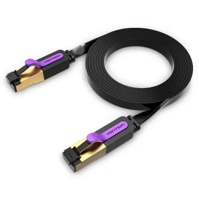 Cable de Red RJ45 STP Vention ICABG Cat.7/ 1.5m/ Negro Cable de Red RJ45 STP Vention ICABG Cat.7/ 1.5m/ Negro