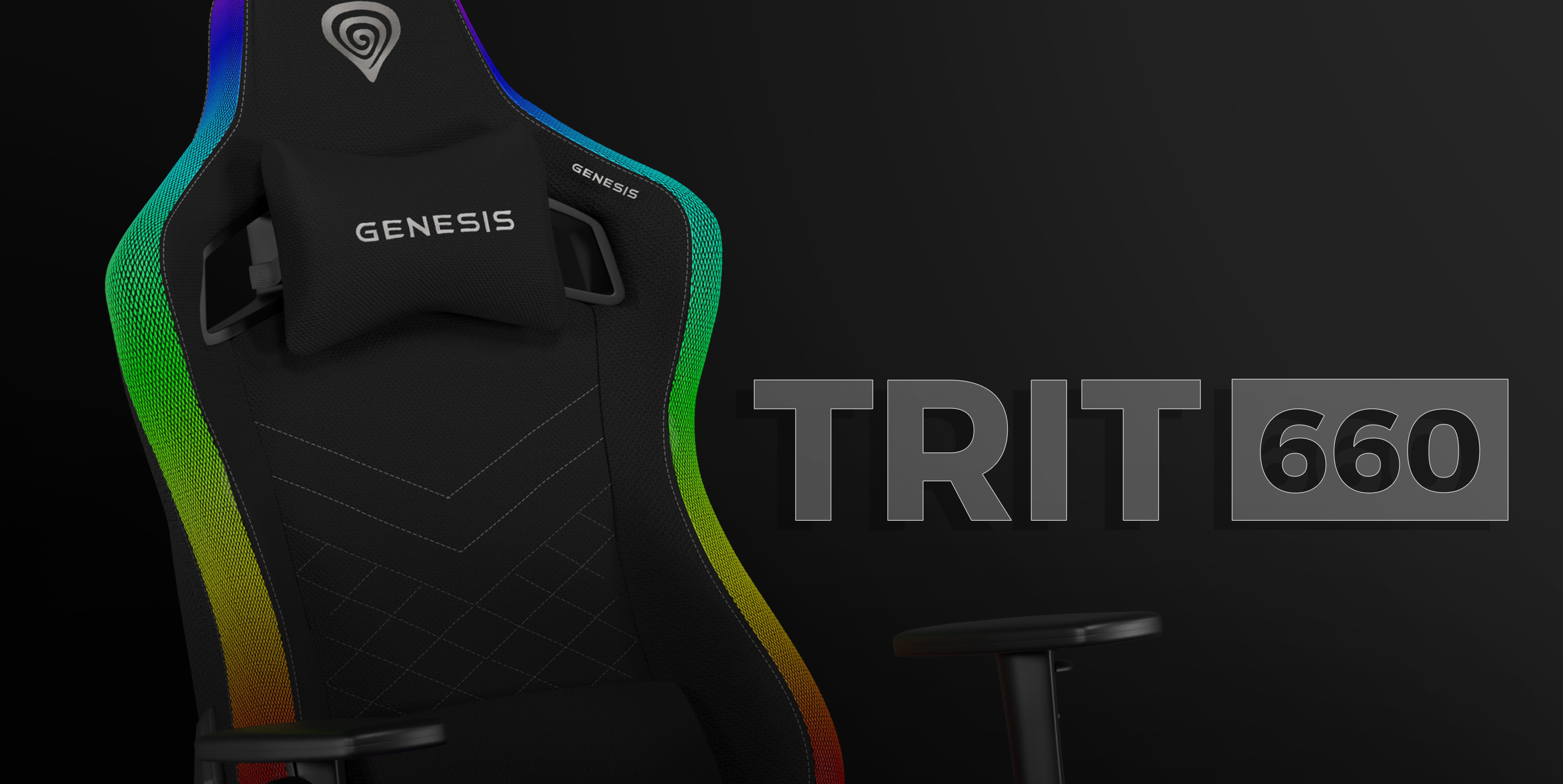 Genesis Trit 660 RGB Negro/Gris